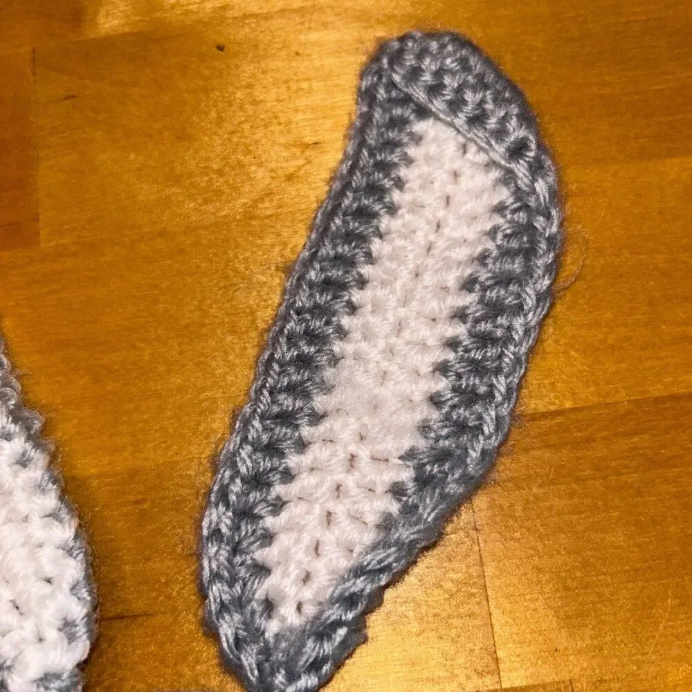 Gray Knit Bunny Hat 0-6 Months